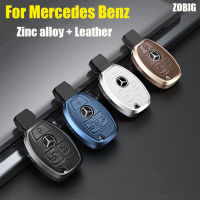 ZOBIG สำหรับ Mercedes Benz ที่ห้อยกุญแจฝาครอบพิเศษนุ่ม TPU Key เคสคลุมป้องกันเข้ากันได้กับ Mercedes Benz C E G S M GL CLS CLK G Class อัจฉริยะไร้กุญแจที่ห้อยกุญแจกรณี