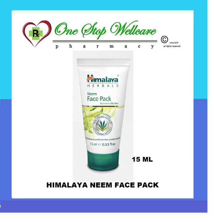HIMALAYA NEEM FACE PACK 15ML (EXP03/2025) Lazada