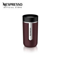 Nespresso แก้วกาแฟ NOMAD Travel Mug ขนาดกลาง สี Burgundy