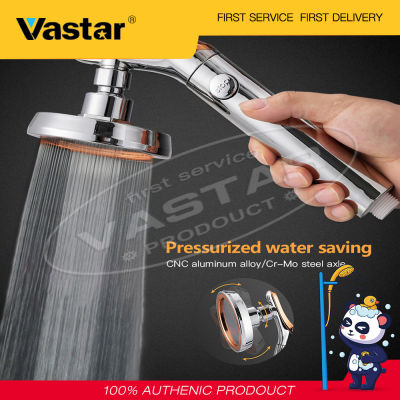 Vastar ฝักบัวบูสเตอร์เร่งแรงดันน้ำสูง-ฝักบัวแรงดันที่มีประสิทธิภาพ Misting น้ำหมุน360 ° หมุน