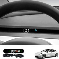 Car HUD Head-Up Display for Tesla Model 3 Model Y Dashboard Dedicated Electronics Digital Speedometer