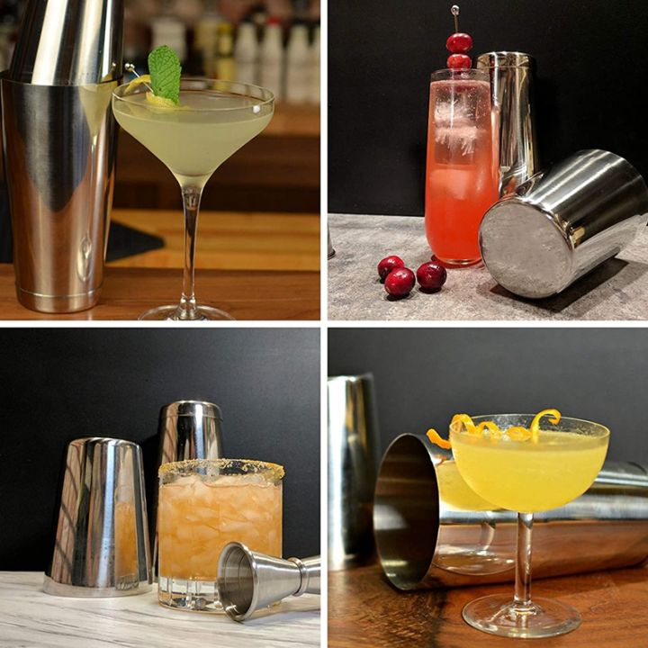 premium-cocktail-shaker-set-piece-pro-boston-shaker-set-unweighted-martini-drink-shaker-made-from-stainless-steel-304