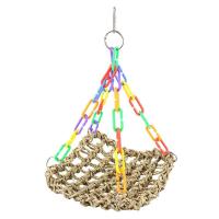 Parrot Hammock for Cage Parrot Woven Toy Cage Teeth Care Bird Climbing Hammock for Medium Parrots Parakeets Cockatiels Lovebirds Budgies nice