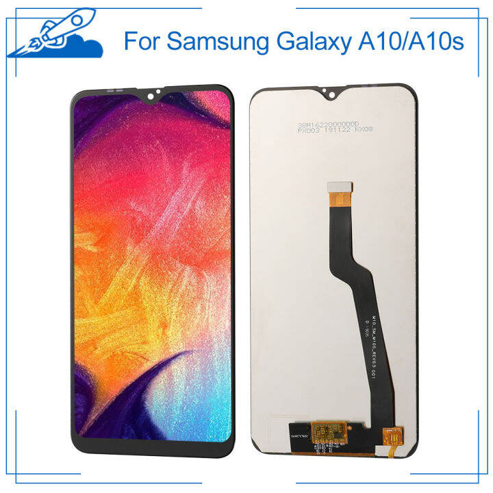 100-oem-ips-a10จอ-lcd-สำหรับ-samsung-galaxy-a10s-lcd-หน้าจอสัมผัสดิสเพลย์-amoled-ไม่มีพิกเซลที่ตายกรอบอะไหล่ของส่วนประกอบดิจิทัล