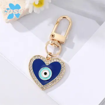 5pcs Hand Keychain Evil Eye Keychain Charms Lucky Key Holder Bags Hanging  Pendants