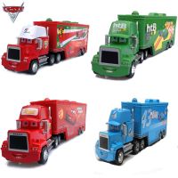 【CC】 1:55 Pixar Cars 2 3 Diecasts Metal Car Lightning Uncle Mack The King Truck Modle Children