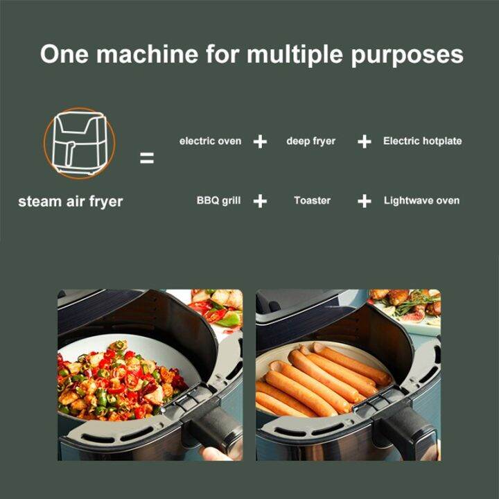 supor-steam-air-fryer-4-5l-multi-functional-intelligent-temperature-control-lcd-touch-screen-oil-free-air-fryer-electric-fryer