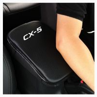 Stylish and soft Pu Leather Car Armrest Storage Protection Cushion For Mazda Cx5 Pipe Fittings Accessories