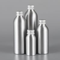 40-250ML Aluminum Bottle With Lid Cosmetics Bottle Travel Refillable Bottle Portable Empty Container Toner Hydrosol Bottles