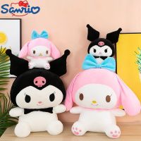 อะนิเมะ Sanrio ของมาใหม่ของเล่นที่เติมเต็มในตุ๊กตาเมโลดี้ของฉันของขวัญหมอนอิง Kuromi ขนาดใหญ่สำหรับลูกสาวและตุ๊กตาเด็ก