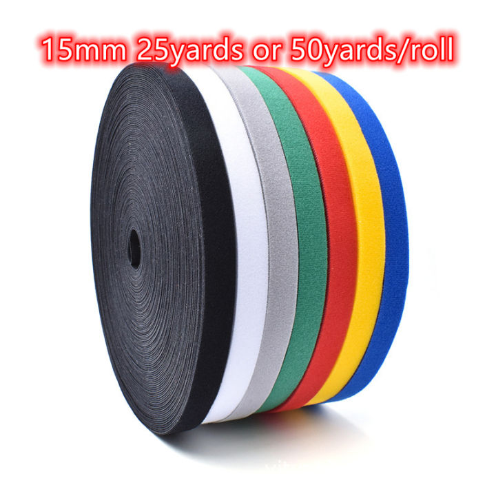 2550yards-15mm-velcro-nylon-sticker-adhesive-hooks-loops-fastener-tape-back-to-back-self-sewing-craft-diy-cable-ties-accessorie