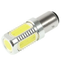 ไฟเบรค LED สีขาว1157 7.5W สำหรับรถยนต์ DC 12V-24V