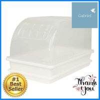 ชั้นคว่ำจานพลาสติกมีฝาครอบ G-WARE 267APLASTIC DISH DRAINER WITH LID COVER G-WARE 267A **ลดราคาจัดหนัก **