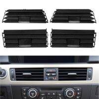 ลมช่องแอร์แผงระบายความร้อนไม้พายปรับตะแกรงสำหรับ BMW 3 Series E90 E91 E92 E93 318I 320I 325I 330I