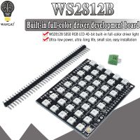 WS2812B 40 RGB LED WS2812 5X8 Pixel Dot Matrix Shield Addressable LED Module Board for Arduino UNO R3