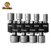 Krachtige 9Pcs Power Nut Driver Hex Shank Drill Bit Adapter Socket Wrench Screw Tool 5mm 13mm