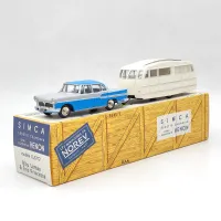 Norev 143สำหรับ Simca Vedette Chambord &amp; Caravane Henon 1958 CL5712 Diecast รุ่นรถ Limited Collection ของขวัญ