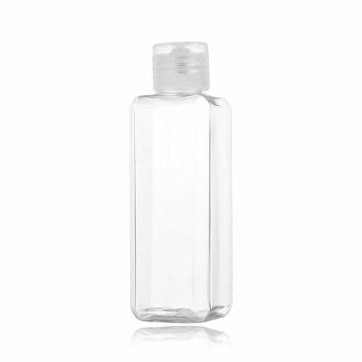 50ml Dispenser Empty Shampoo Liquid Makeup Jar Refillable Travel Top Flip Cosmetic