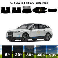 Precut nanoceramics รถ UV window Tint Kit ยานยนต์ฟิล์มหน้าต่างสำหรับ BMW IX 4 DR SUV 2022-2023