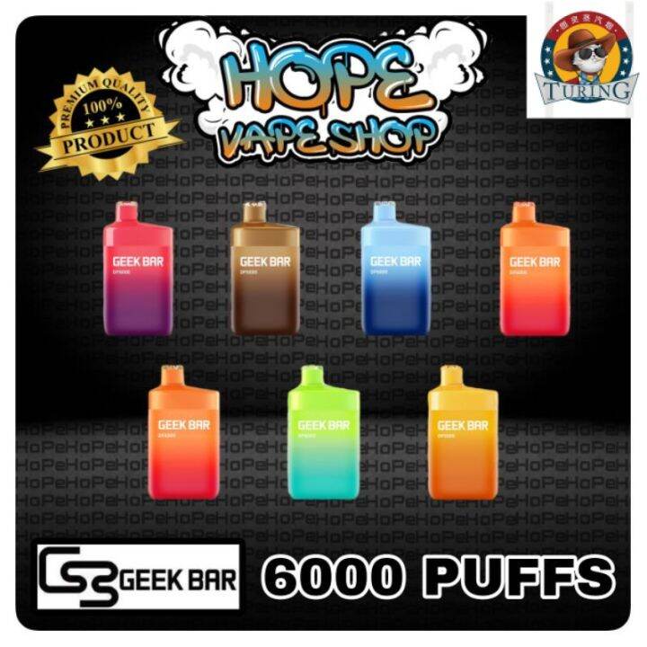 GEEK BAR DF6000 ( & Rechargeable) GU00 | Lazada PH