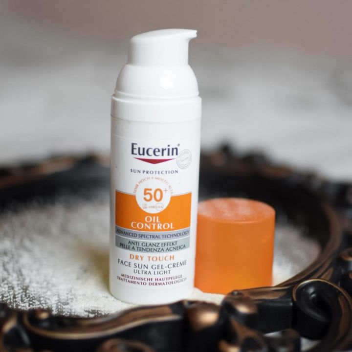 eucerin-sun-dry-touch-acne-oil-control-ฉลากยุโรป-eucerin-oil-control-sun-gel-cream-spf50-50ml