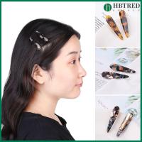 HBTRED กิ๊บติดผมที่คาดผมแฟชั่น2ชิ้น/เซ็ตสำหรับอุปกรณ์เสริมหมวกคลุมหัวกิ๊บหนีบผมอะซิเตต