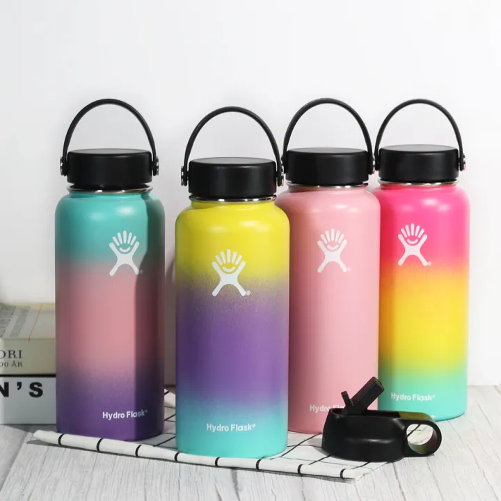 Hydro Water Bottle Flask Stainless Steel Bottle Vacuum Insulated Wide ...