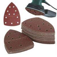 10pcs 11 Holes Sanding Sheets Pads Mouse Triangle Discs 40-2000 Grits For Fine And Streak-free Sanding PSM 160A Sander