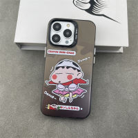 animation characters Funny electroplating hot silver Phone Case For iPhone 15 Pro Max 14 ProMax 13 12 12Pro 11 Shockproof Phone soft border hard case Mobile phone protective case