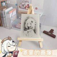 ฟิกเกอร์การ์ตูน Genshin Impact Paimon Lisa Portrait ของขวัญ สําหรับตกแต่งบ้าน