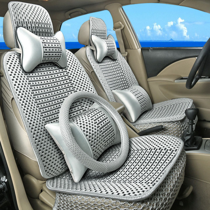 เบาะรองนั่งในรถยนต์รวมทุกอย่างเบาะรองนั่งในรถยนต์ทุกฤดู-sarung-jok-mobil-ฤดูร้อนปกเบาะนั่งในรถยนต์ระบายอากาศได้