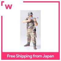 Tamiya 1/16 World Figure Series No.03หน่วยรบเยอรมันต่อสู้ทหารราบพรางสนามเสื้อผ้าพลาสติกรุ่น36303