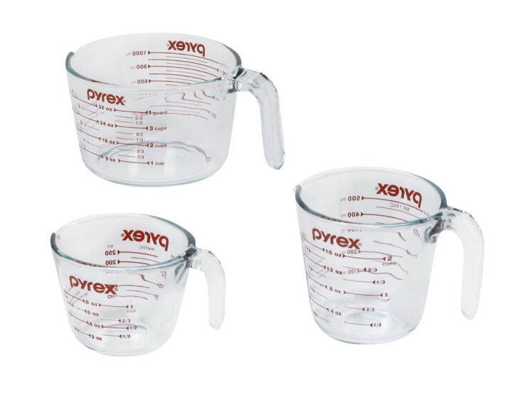 Pyrex Pc Measuring Cup Set Lazada Ph