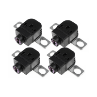 4Pcs 4G0 915 519 Crash แบตเตอรี่ฟิวส์ป้องกันการโอเวอร์โหลด Disconnect สำหรับ Audi A1 A4 A5 A6 A8 VW Touareg 2011-2018