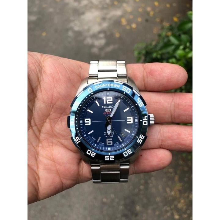 นาฬิกาข้อมือ-seiko-5-sports-automatic-srpb85j1-made-in-japan-blue