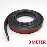 300cm Car Trucks Fender Flares Arch Wheel Eyebrow Lip Protector Rubber Moulding Trim Seal Strip For Ford VW AUDI Anti Scratch