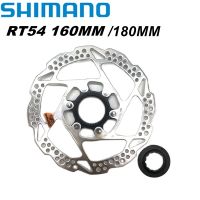 Shimano Deore SM โรเตอร์ดิสก์เบรคจักรยานโรเตอร์ตัวล็อคตรงกลางล้อจักรยาน RT54 RT64ขนาด160มม. 180มม. SM-RT54 SM-RT64สำหรับ M6000 M610 Deore