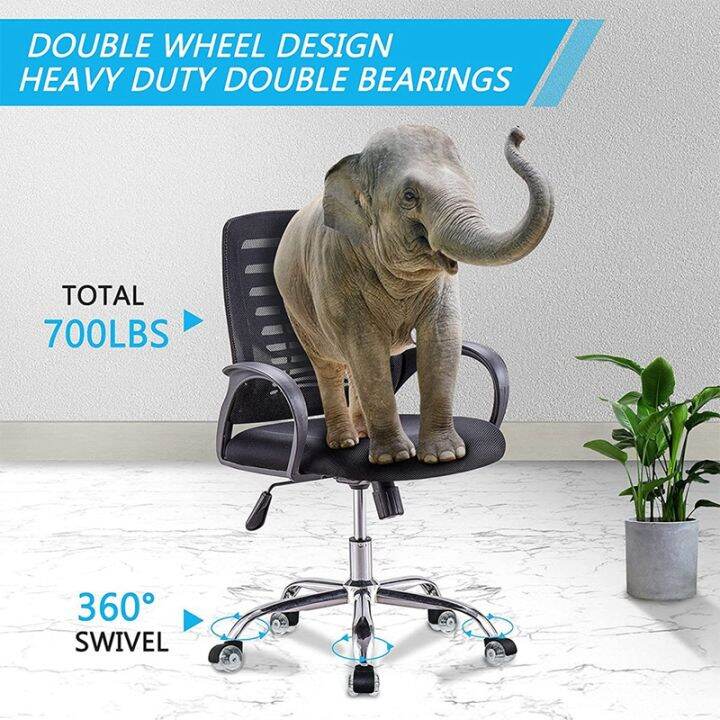 5pcs-office-chair-caster-wheels-2-in-heavy-duty-double-casters-twin-ball-bearing-replacement-computer-desk-chair-wheel