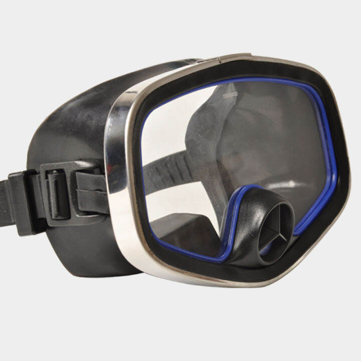 Litake Diving Mask Professional Nose Valve Big Frame Snorkeling Diving ...