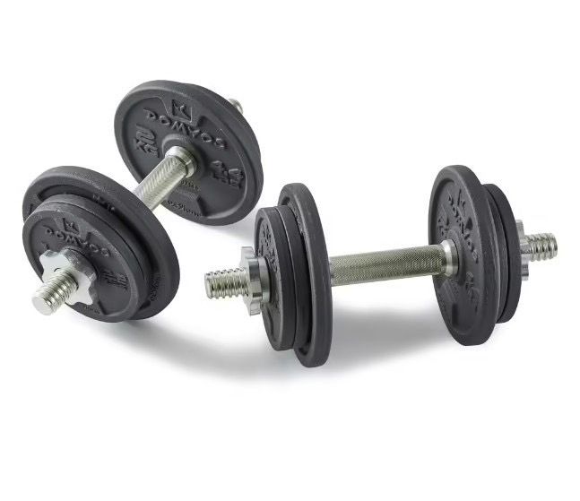 compact-and-durable-cast-iron-weight-training-dumbbell-set-20-kg