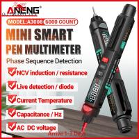 A3008 LCD Digital NCV Multimeter 6000 Counts AC/DC Voltage Diode Tester Pen