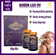 Viên uống trắng da tăng cường nội tiết tố Queen Lux OV bổ xung Collagen