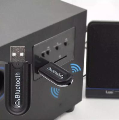 Bluetooth HJX-001 บลูทูธมิวสิครับสัญญาณเสียง 3.5mm แจ็คสเตอริโอไร้สาย USB A2DP Blutooth เพลงเสียงTransmitt รับ dongle อะแดปเตอร์สำหรับทีวีรถหูฟัง