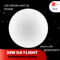 GRANDHOMEMART โคมไฟเพดาน LED EVE รุ่น SPHERE 24W DAYLIGHT แสงขาว