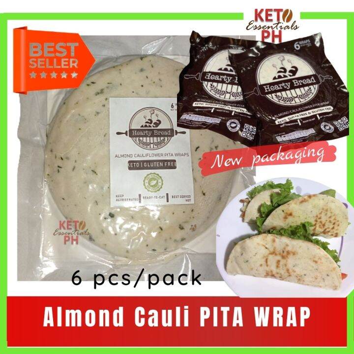 Keto PITA Wrap [6pcs] made with Almond Cauliflower Lazada PH