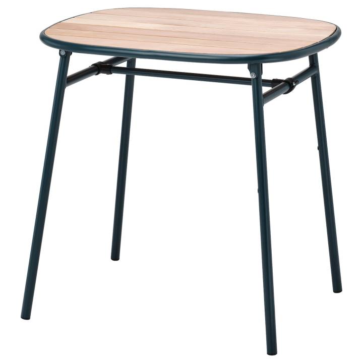 โต๊ะ-กลางแจ้ง-น้ำเงินดำ-ไม้ยูคาลิปตัส-76x63-ซม