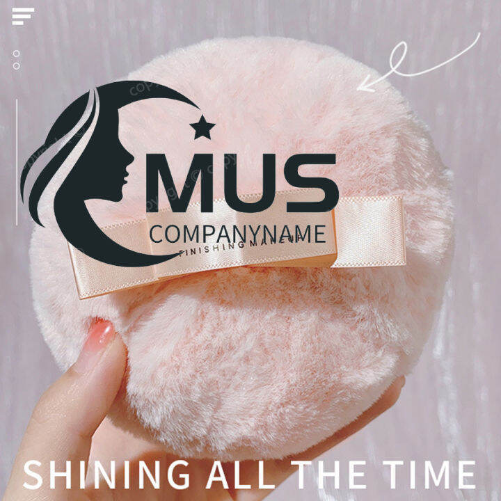 เครื่องสำอาง-mus-นุ่มสีพีชปัดแก้มพัฟแป้งนุ่มใช้ซ้ำได้-perlengkapan-rias-ลูกบอล