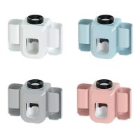 【CW】 Wall Mount Electric Toothbrush Holder Toothpaste Squeezer