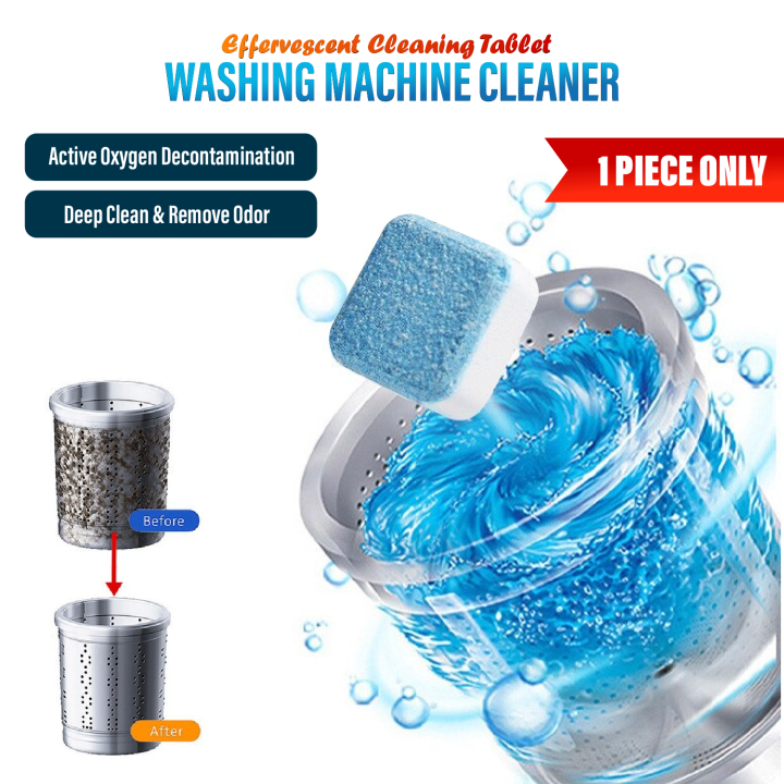 Washing Machine Cleaning Detergent Cleaner Descaler Deep Remover Tablet