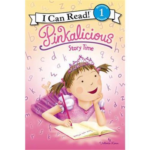 Pinkalicious: story time original English pink control: story time 4-8 years old I can read level 1 original book for girls and children